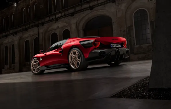 Alfa Romeo, supercar, 2023, Alfa Romeo 33 Stradale, 33 Stradale