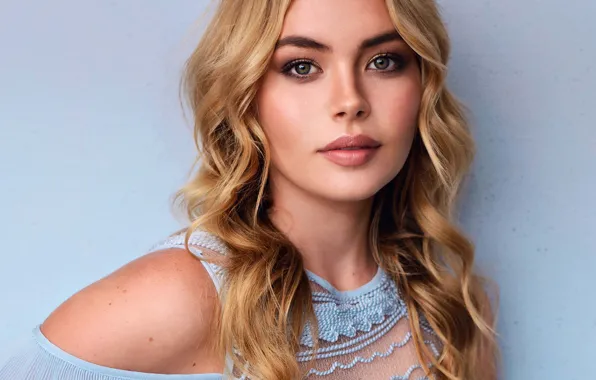 Глаза, взгляд, девушка, портрет, прическа, красивая, локоны, Lilly Van Der Meer