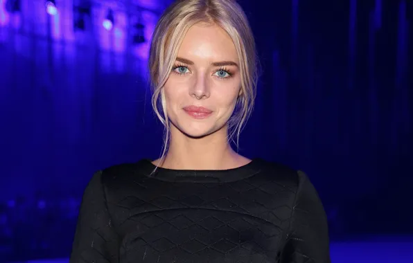 Картинка взгляд, модель, макияж, пирсинг, актриса, Samara Weaving, Самара Уивинг