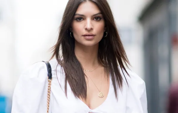 Фон, модель, волосы, актриса, model, hair, actress, Emily Ratajkowski