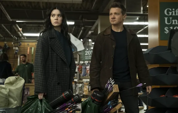 Картинка Hawkeye, Jeremy Renner, Marvel Studios, Hailey Steinfeld