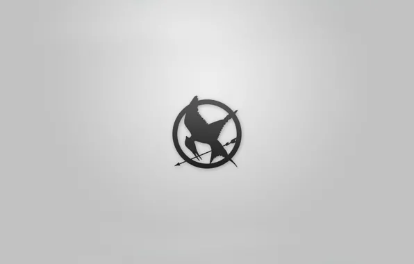 Картинка logo, black, The Hunger Games