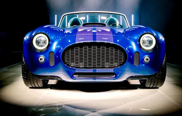 Вид спереди, AC Cars, 2023, AC Cobra GT Roadster