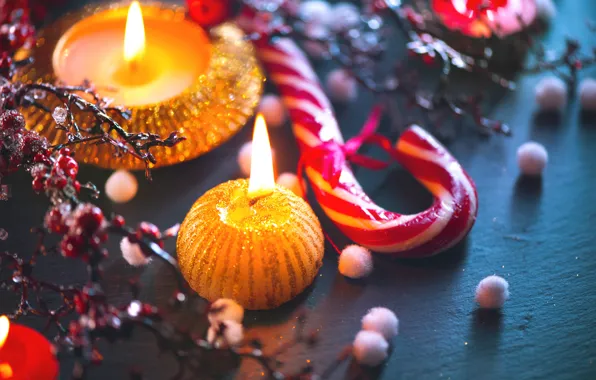 Свечи, Новый Год, Рождество, wood, Merry Christmas, cookies, decoration, пряники