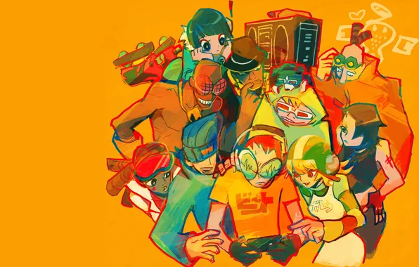 Арт, персонажи, Jet Set Radio