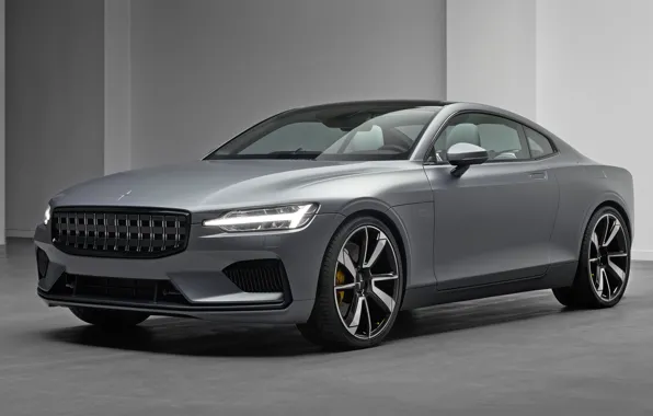Машина, авто, Volvo, Вольво, Hybrid, гибрид, Volvo Polestar 1