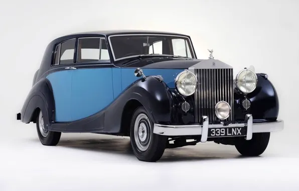 Ретро, Rolls-Royce, 1950, Silver Wraith