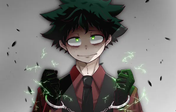 Взгляд, My Hero Academia, Boku No Hero Academia, Мидория Изуку, Моя Геройская Академия
