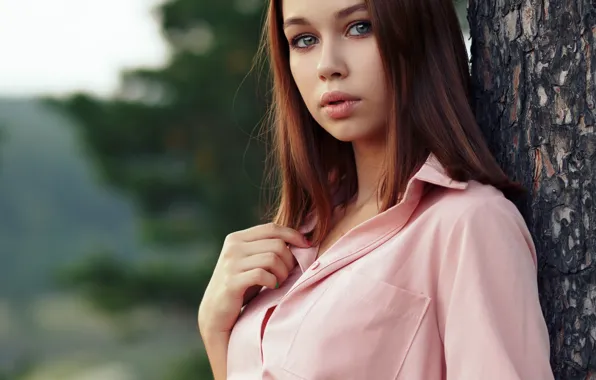 Портрет, Евгений Булатов, Лада Прусакова