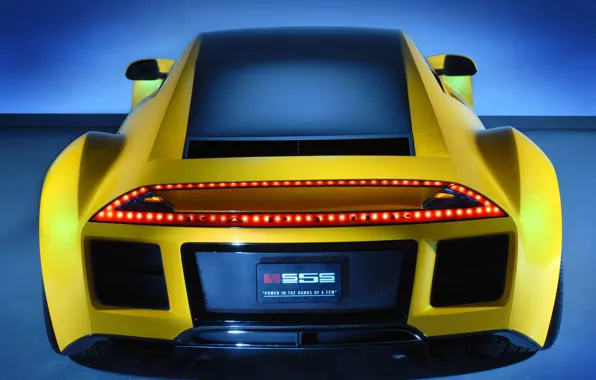 Concept, 2008, Saleen, вид сзади, Raptor, S5S