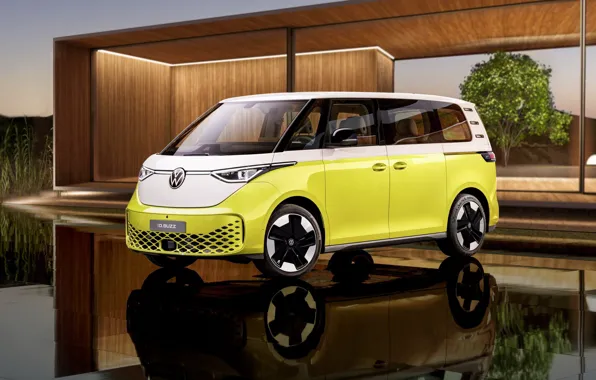 Volkswagen, экстерьер, электрический фургон, ID.Buzz