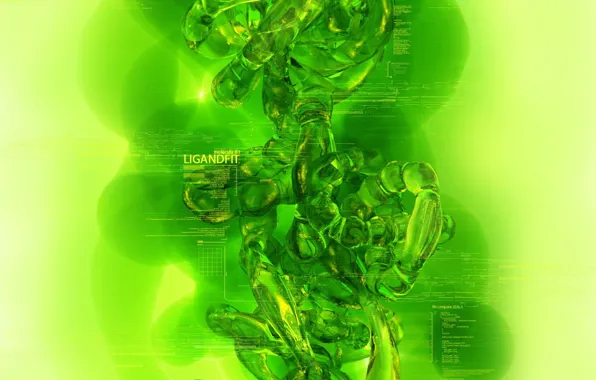 Картинка прозрачный, зеленый, свечение