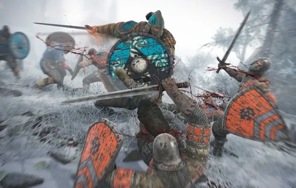 Sword, blood, game, war, man, ken, blade, viking