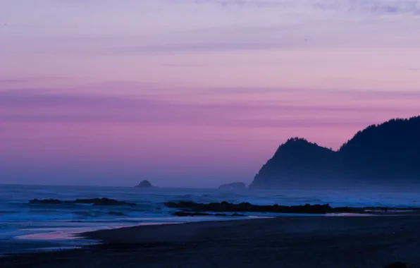 Картинка море, природа, вечер