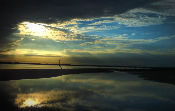 Sky, nature, water