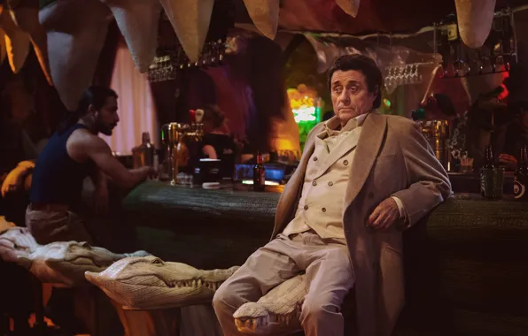 Immortal, bar, man, god, Odin, tv series, Ian McShane, American Gods