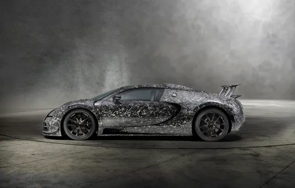 Bugatti, Veyron, вид сбоку, 2018, Mansory, Vivere Diamond Edition