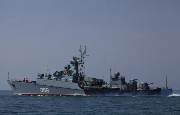 Корабль, ВМФ, противолодочный, малый, Черное море, проект 1124, Александровец