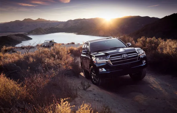 Закат, внедорожник, Toyota, 200, Land Cruiser, Heritage Edition, 2019