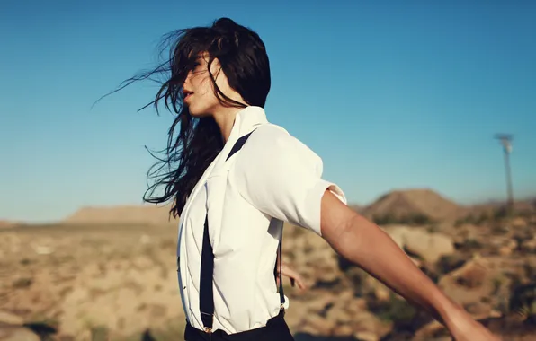 Девушка, брюнетка, Brooke Fraser