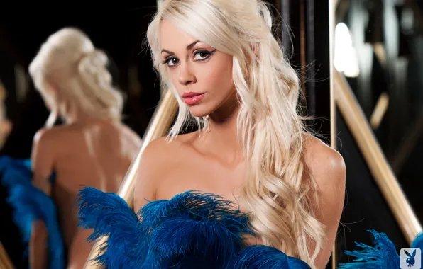 Sexy, look, blonde, Chloe Crawford