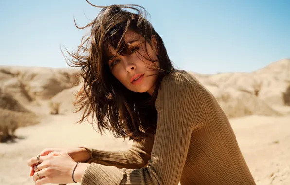 Wallpaper, desert, lena, 2021
