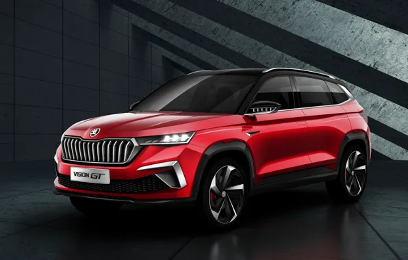 Кроссовер, Skoda, Vision GT, 2019