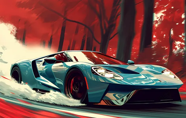 Картинка car, art, Supercar