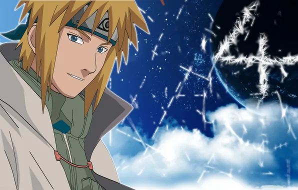 Аниме, арт, Наруто, Naruto, Минато