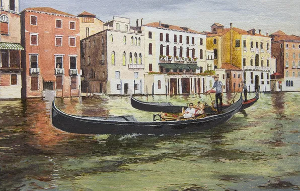 Картинка арт, Venezia, hangmoon