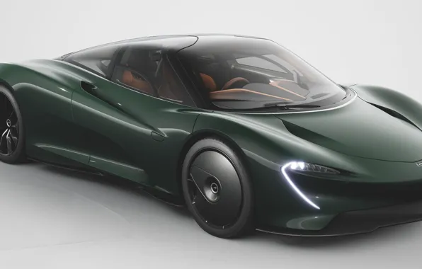 Картинка Green, Hypercar, 2020, McLaren Speedtail