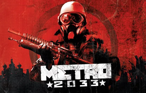 Картинка солдат, противогаз, Метро 2033, Metro 2033