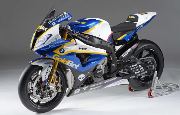 BMW, с боку, SBK S1000RR, Motorrad GoldBet 2013