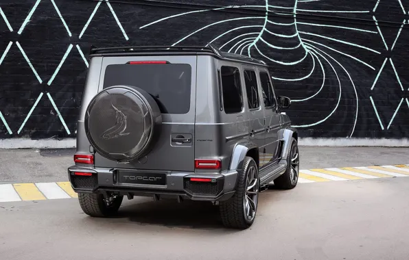 Картинка Topcar, AMG, exterior, Mercedes AMG G63, carbon fiber, Inferno grey