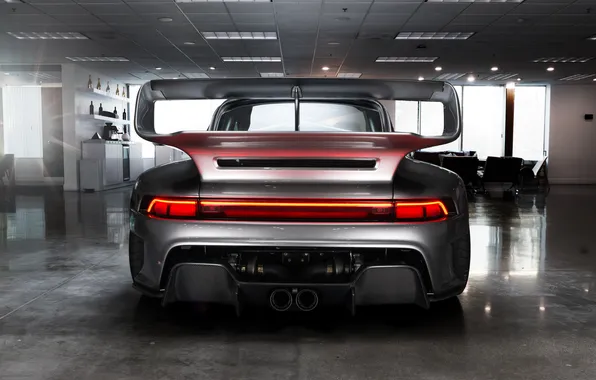 Суперкар, supercar, вид сзади, limited edition, 2025, Porsche 993, Gunther Werks, лимитированный тираж