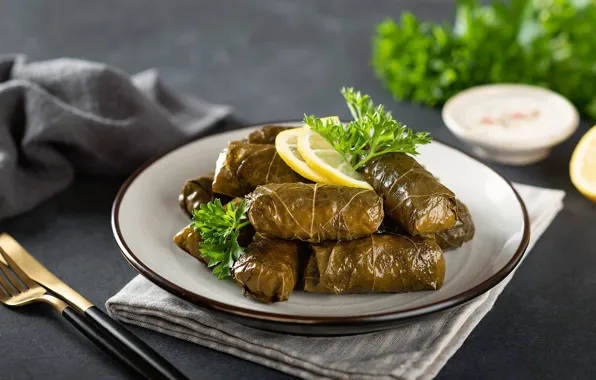 Lemon, turkish cuisine, Dolma