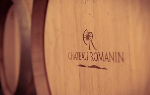 Вино, бочка, chateau romanin