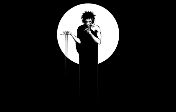 Песок, фон, арт, комикс, Песочный человек, The Sandman, морфей
