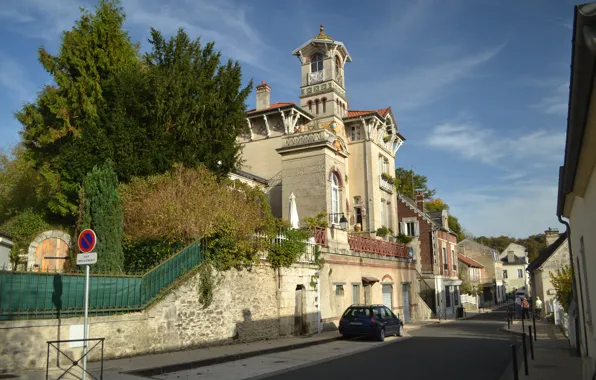 Франция, France, Chateau Pierrefonds, Замок Пьерфон