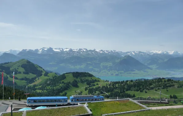 Switzerland, ALPS, mount Rigi