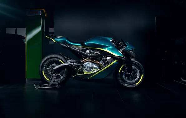 Картинка Aston Martin, Bikes, Superbikes, Dark aesthetic, AMB 001 Pro