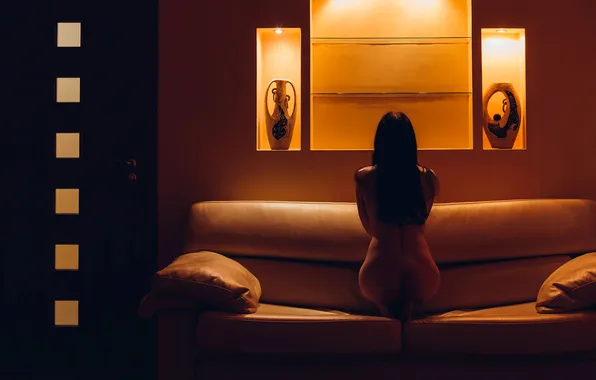 Dark, Ass, Model, Black, Beauty, Room, Interior, Hair