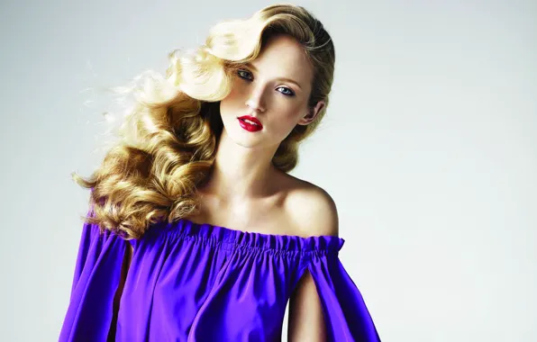 Картинка девушка, модель, блондинка