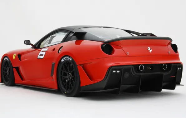 Ferrari, Red, Racing, 599XX