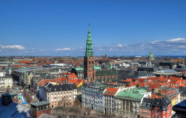 Дания, апрель, Копенгаген
