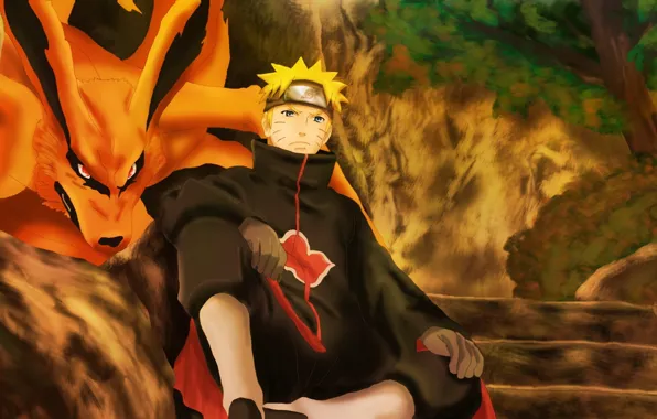 Game, Naruto, anime, red eyes, akatsuki, blond, ninja, hero