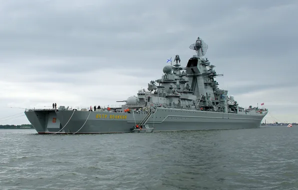 Флот, петр великий, атомный ракетный крейсер