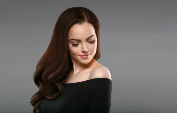 Девушка, лицо, поза, модель, прическа, woman, локоны, hair