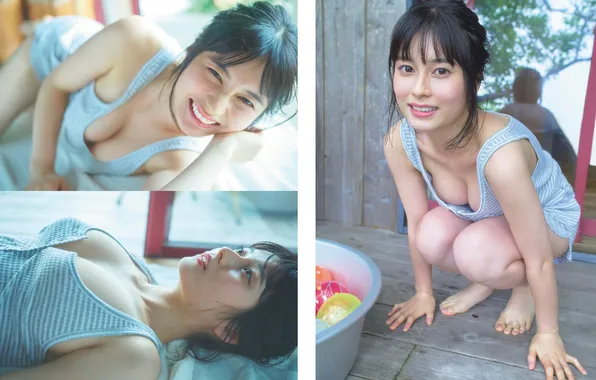 Beautiful, Asian, Model, Glass, Smile, Bed, Woman, Cute