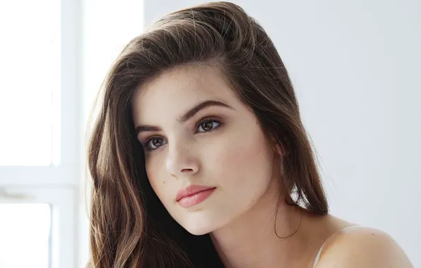 Картинка взгляд, девушка, лицо, Camila Queiroz